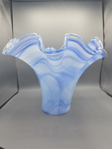 Vaso girevole blu bianco in - girevole,