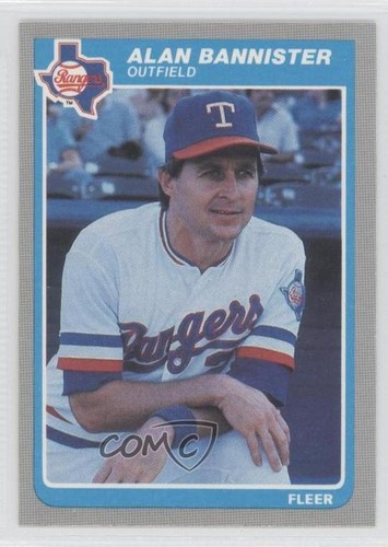 Fleer alan bannister - bannister, #555