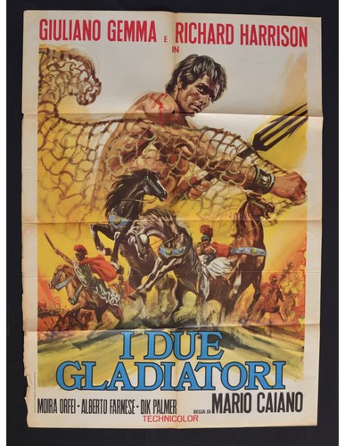 Manifesto due gladiatori - manifesto, i