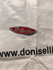 Patacchino fregio stemma badge metallo bici d epoca Bottecchia per sella