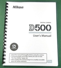 Nikon D500 Manuale
