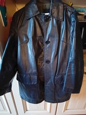 giacca in vera pelle di