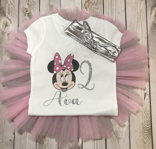 First birthday minnie - first,