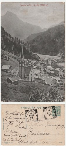 Caprile belluno monte - caprile,