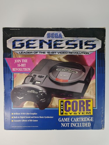 Console vintage sega genesis - console,