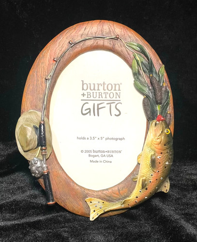 Cornice portafoto pesca burton - portafoto,