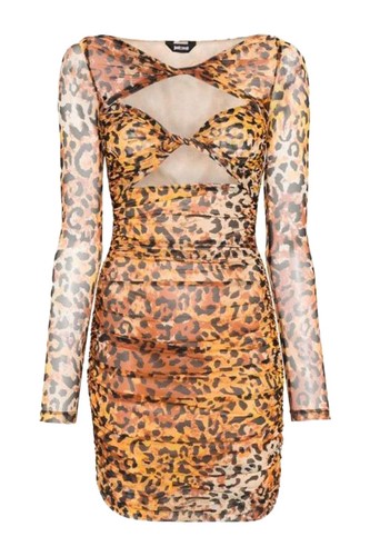Abito donna marrone just - abito,