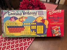 NUOVA tastiera Disney "Winnie the Pooh" computer apprendimento con software di lettura