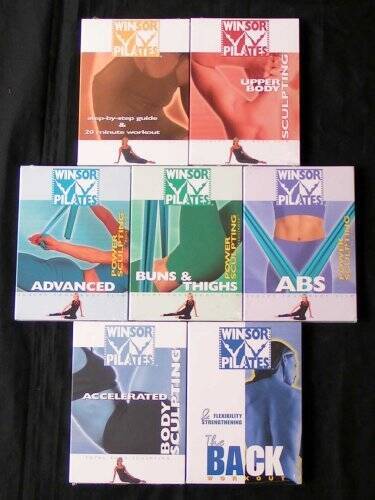 Winsor pilates dvd set - pilates, 7