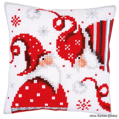 Cuscino punto croce - cuscino,