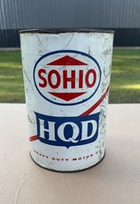 Olio motore vintage FIVE QUART SOHIO HQD resistente vuoto difficile da trovare