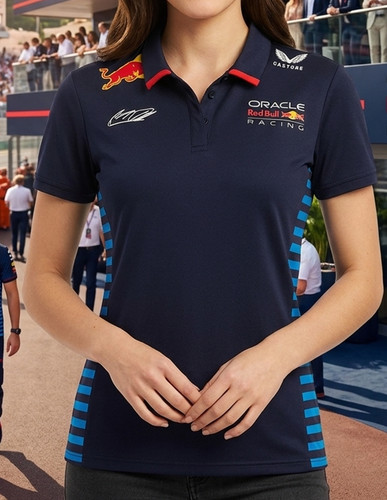 Polo donna oracle red bull - donna,