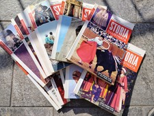 Storia illustrata 1961 - 12 numeri con cofanetti - serie completa - Mondadori