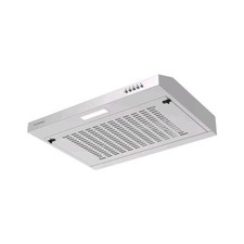 CIARRA Cappa Aspirante 60 Cm Sottopensile Cappa Da Cucina Con Pannello Bianco