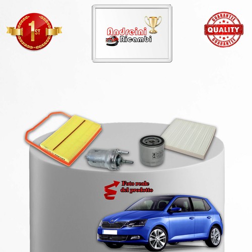 Kit tagliando filtri skoda - kit,