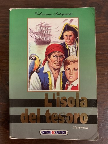 Libro isola del tesoro - libro, l'isola