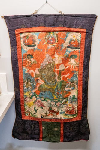 Antico dipinto cinese tibetano
