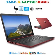 HP Red Pavilion Laptop 1Tb