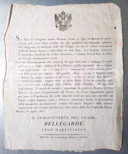 1815 milano regno - 1815,