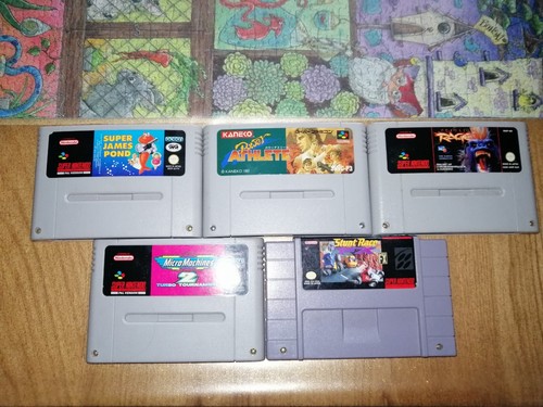 Snes games lot giochi super - snes,