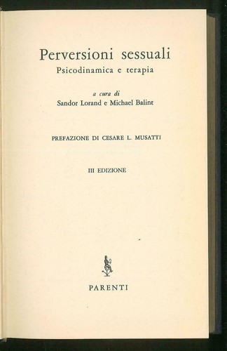 Perversioni sessuali e - perversioni,