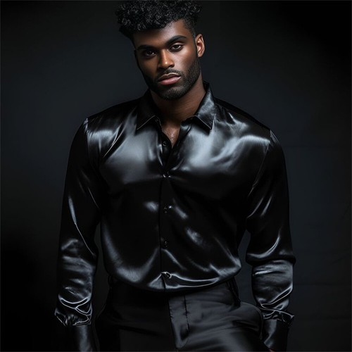 Camicie eleganti uomo raso