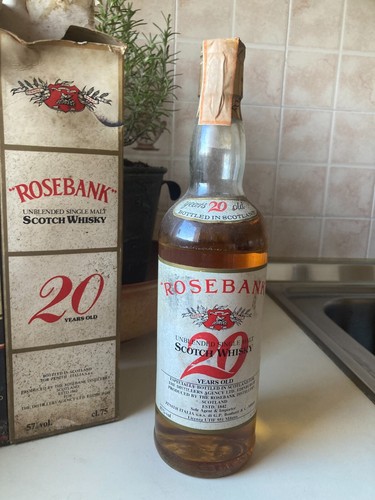 Whisky vintage rosebank - rosebank, 20