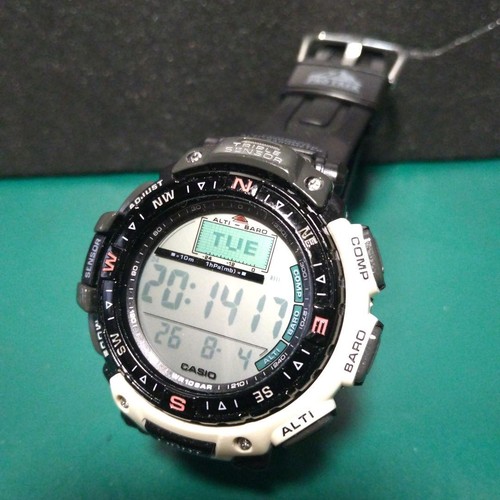 Orologio bianco casio protrek - orologio,