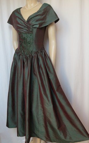 Abito laura ashley verde - 38, 40