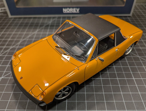 Porsche 914 arancione - porsche, 1973