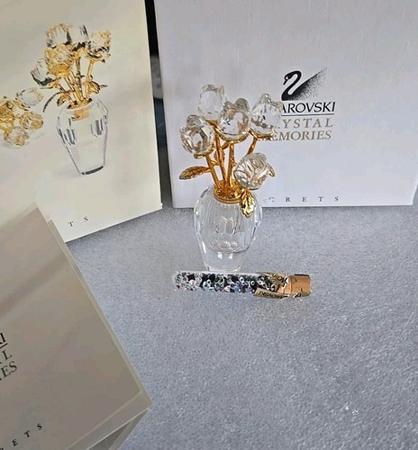 Flacone vaso rosa swarovski - rosa,