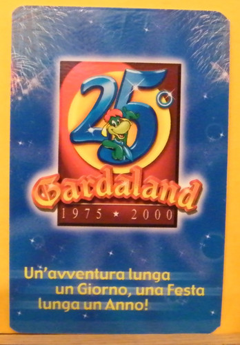 Tessera biglietto gardaland - tessera,