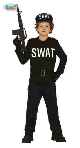Costume swat poliziotto - costume,