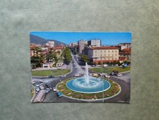 Cartolina Brescia La Fontana zona Stazione
