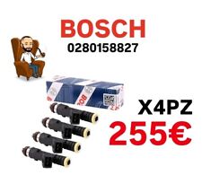 KIT 4 INIETTORI METANO BOSCH FIAT PANDA 1.2 NATURAL POWER 0280158827