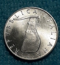 ITALIA 5 LIRE DELFINO 1953 FDC DA ROTOLINO