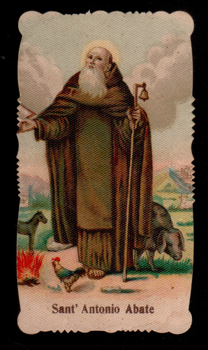 Antico santino holy - santino, card