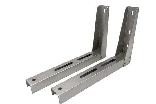 Coppia staffe mensole - staffe, acciaio