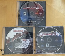 3 Need for Speed: Carbon, Most Wanted, Hot Pursuit, PlayStation 3, PS3 solo disco
