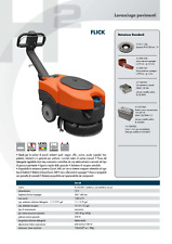 Lavapavimenti - pulisciasciuga pavimenti - BATTERIA 12V. bermar flick