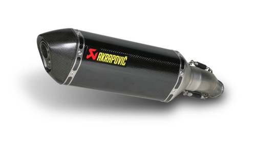 Scarico akrapovic carbonio - scarico,