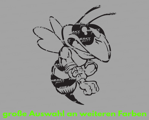 Adesivo angry bee ape cattiva - angry,