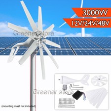 3000W 12V 24V 48V Turbina