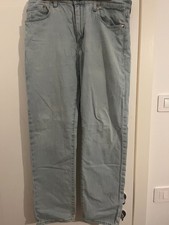 jeans Levis 502 uomo, celeste