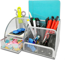 Multifunzione Archiviazione, Organizer Da Scrivania in Rete Semplice Con Cassett