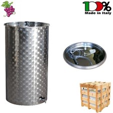 CONTENITORE IN ACCIAIO INOX