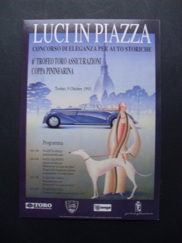 Cartolina concorso eleganza - concorso,