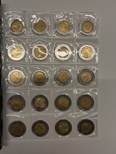 Lotto monete 500 lire - -,