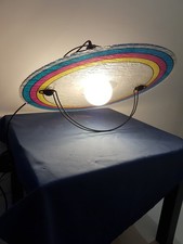 Lampadario Pop Art In Plexiglass Ø60cm Design Toffoli Anni 70/80