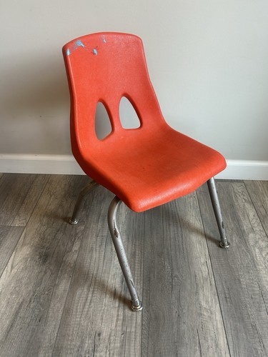 Sedia scuola bambini vintage